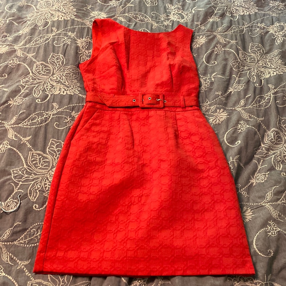 Red Banana Republic Vintage inspired size 6 dress.
